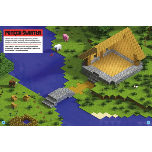 Minecraft Naklejkowa przygoda Moby atakują 2766